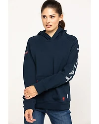Ariat Women's FR Primo Fleece Logo Hooded Sweatshirt