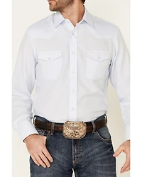 Roper Men's Classic Tone On Solid Long Sleeve Pearl Snap Western Shirt