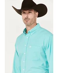 Cinch Men's ARENAFLEX® Solid Long Sleeve Button-Down Western Shirt