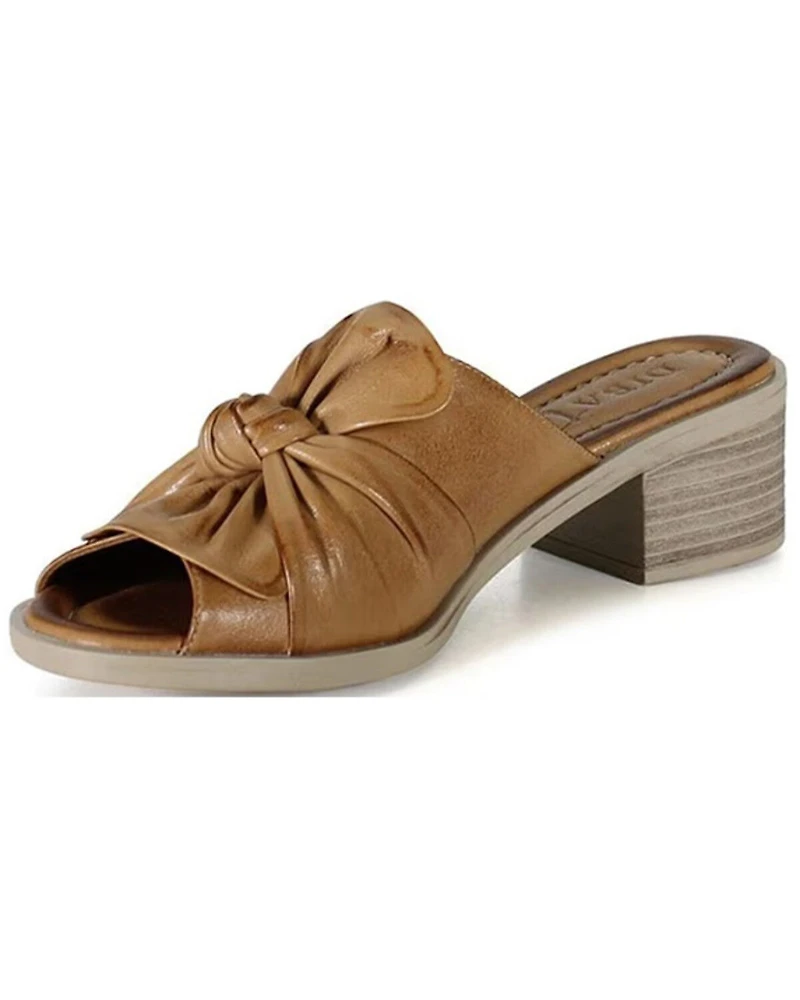 Diba True Women's Know How Leather Bow Sandals