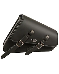 Milwaukee Leather Right Side Heavily Slanted Swing Arm Bag