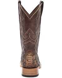 Corral Men's Exotic Python Western Boots - Broad Square Toe