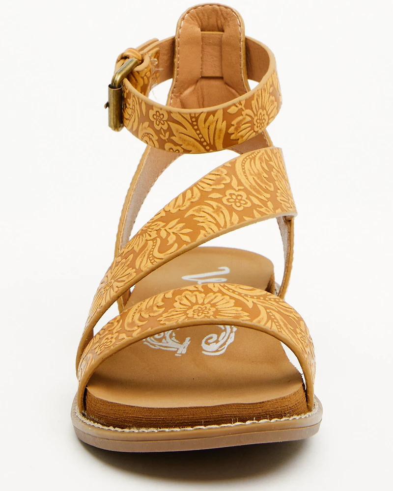 Very G Women's Sylvie Tooled Sandals