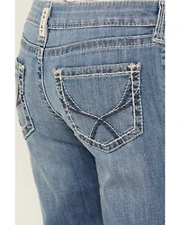 Ariat Girls' Medium Wash Tennesse Bootcut Denim Jeans