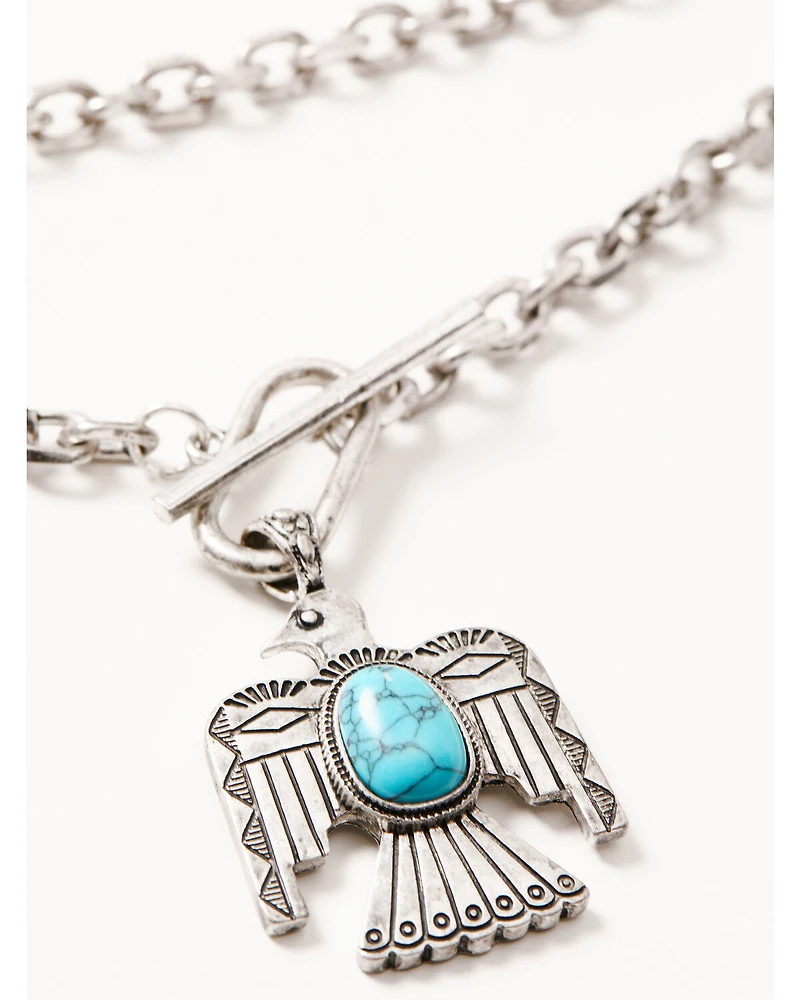 Idyllwind Women's Morgan Thunderbird Layered Necklace