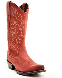 Ariat Women's Jukebox Suede Western Boots - Snip Toe