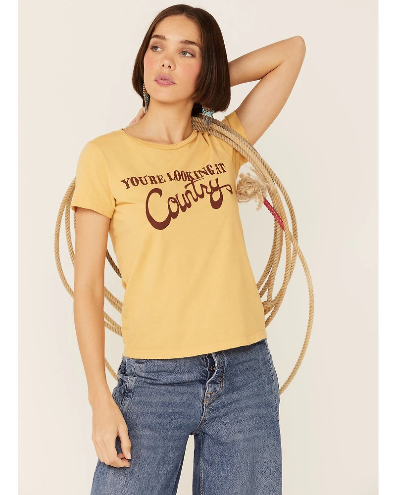 Bandit Women's Looking At Country Graphic Tee