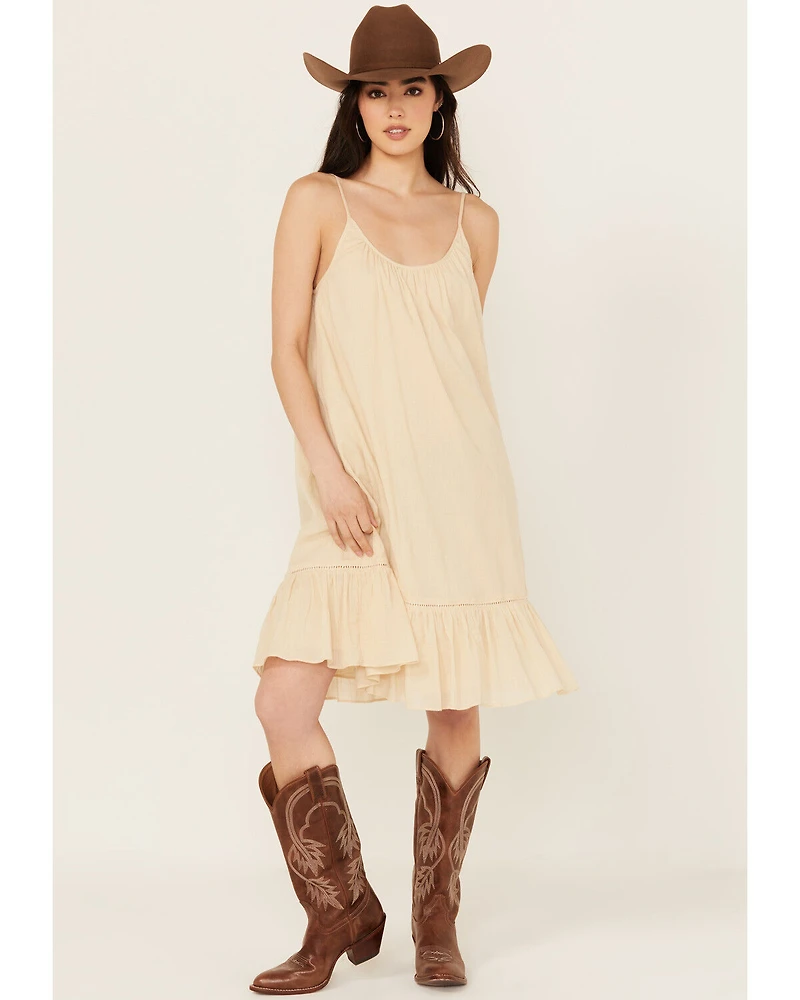 Cleo + Wolf Women's Beatrice Solid Sleeveless Midi Dress