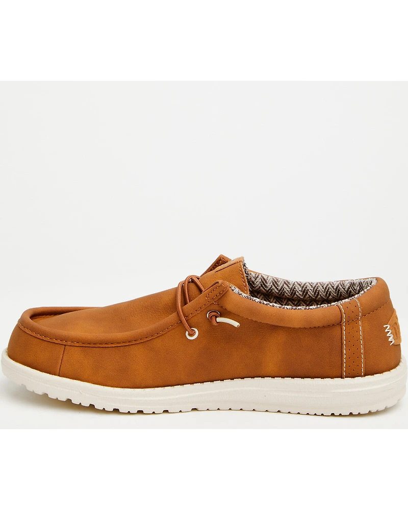 HEYDUDE Men's Wally Classic Shoes - Moc Toe