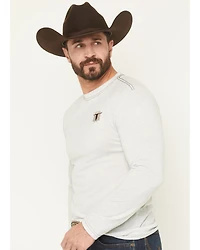 Cowboy Hardware Men's Steerhead Embroidered Long Sleeve Shirt