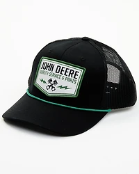 John Deere Men's Twill Mesh Back Trucker Cap