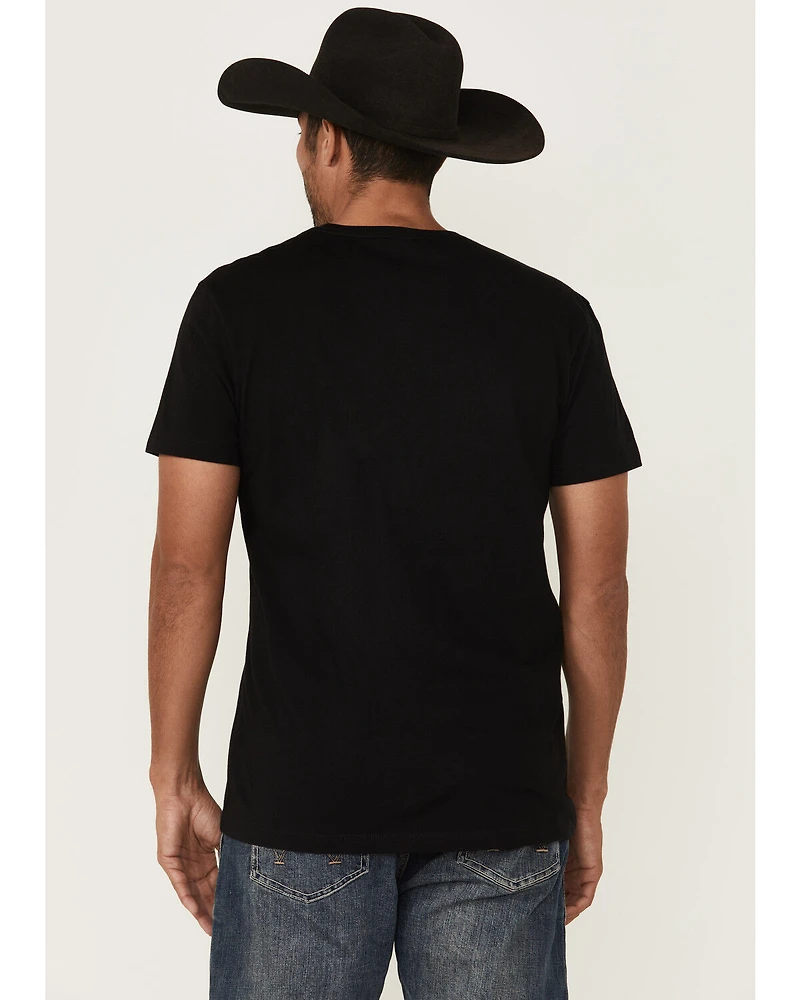 RANK 45® Men's Rosarito Mexico Logo Short Sleeve Graphic T-Shirt