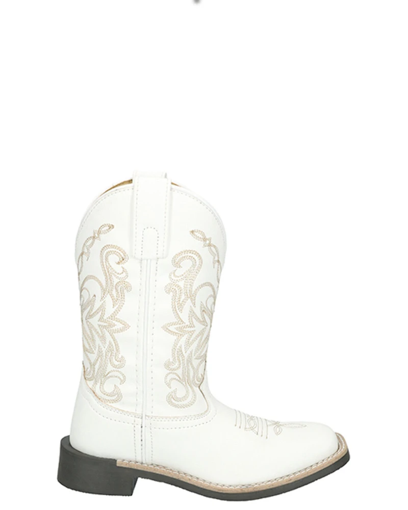 Smoky Mountain Girls' Bonnie Western Boots - Broad Square Toe