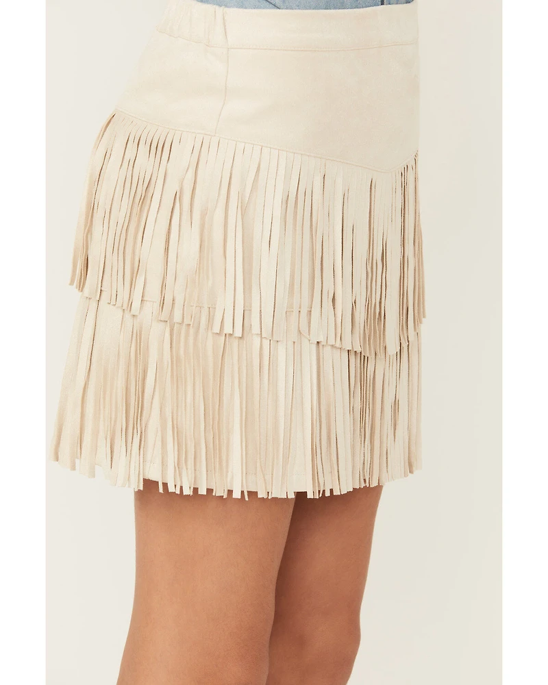 Shyanne Girls' Fringe Skirt
