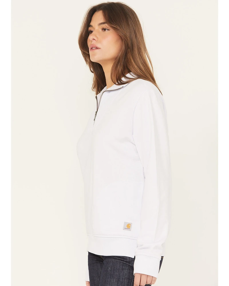 Carhartt Women's Tencel™ Fiber Series Relaxed Fit Half-Zip Pullover