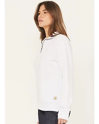 Carhartt Women's Tencel™ Fiber Series Relaxed Fit Half-Zip Pullover