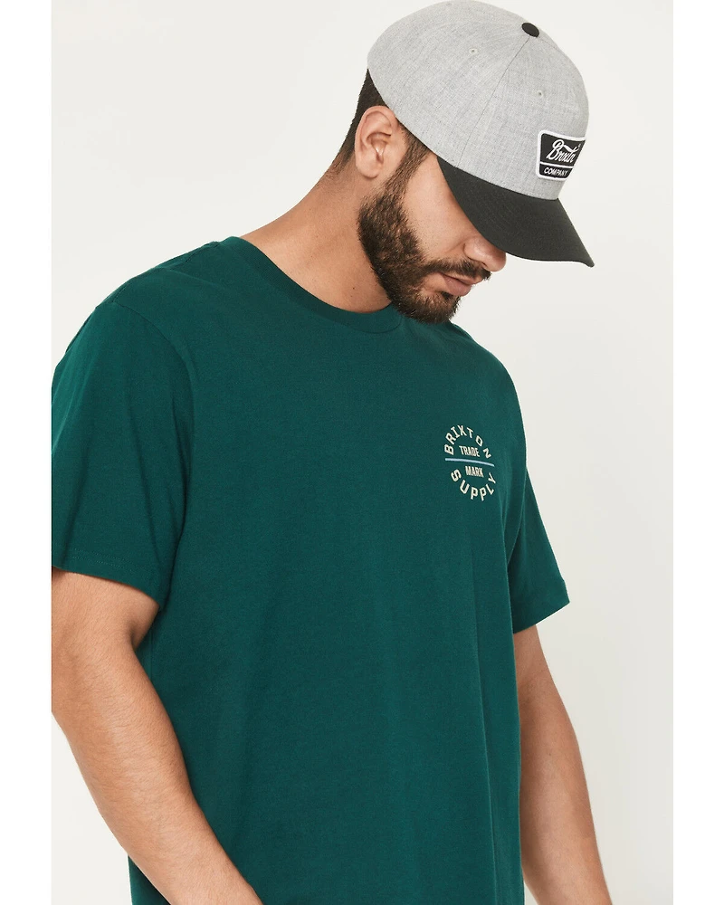 Brixton Men's Oath Short Sleeve Graphic T-Shirt