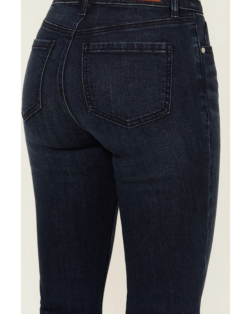 Shyanne Women's Mojave Dark Wash High Rise Stretch Bootcut Jeans