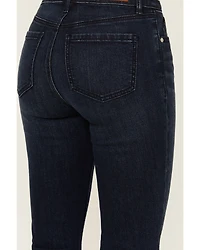 Shyanne Women's Mojave Dark Wash High Rise Stretch Bootcut Jeans