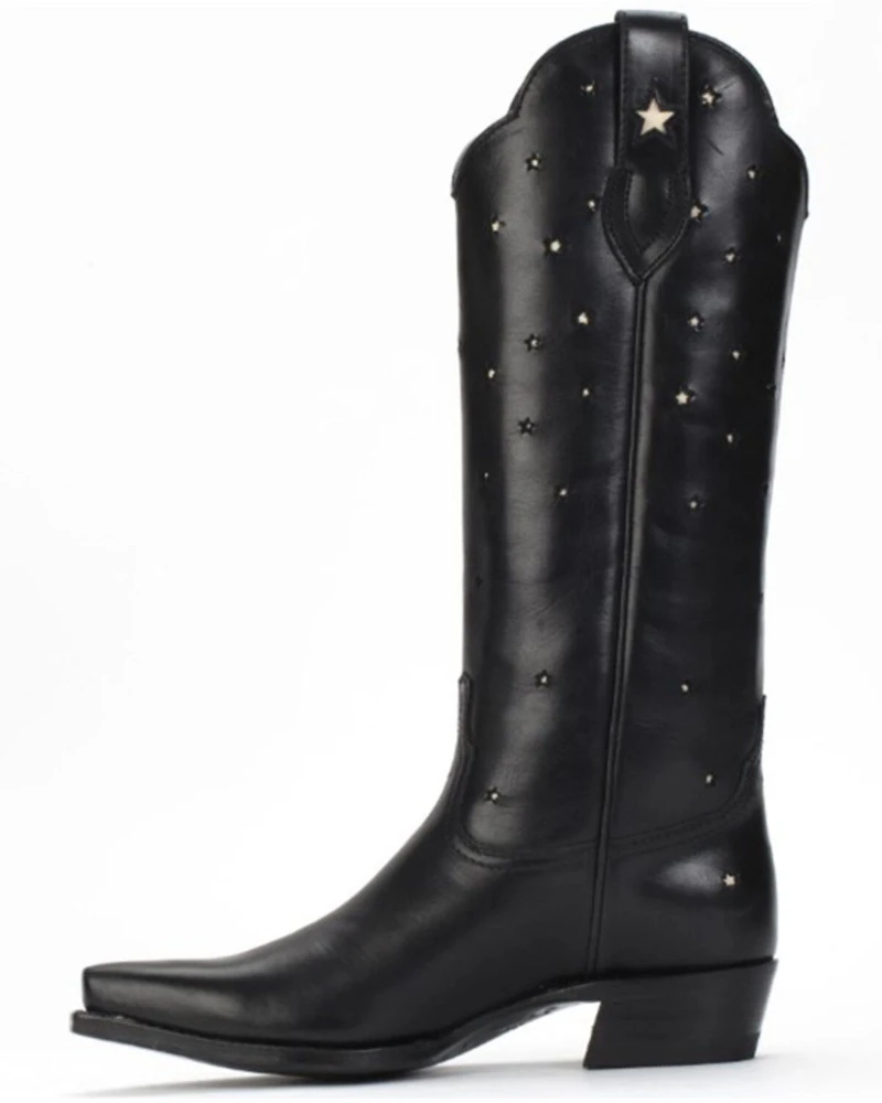 Ranch Road Boots Women's Presidio Star Inlay Tall Western - Snip Toe