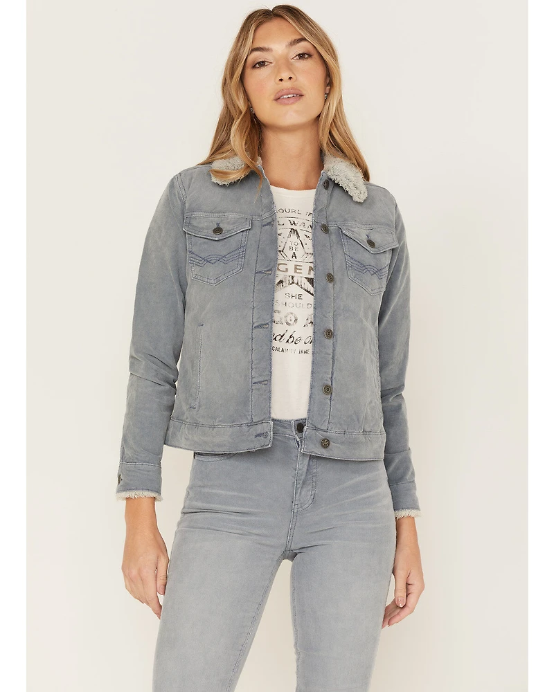 Idyllwind Women's Sherpa Lined Corduroy Jacket
