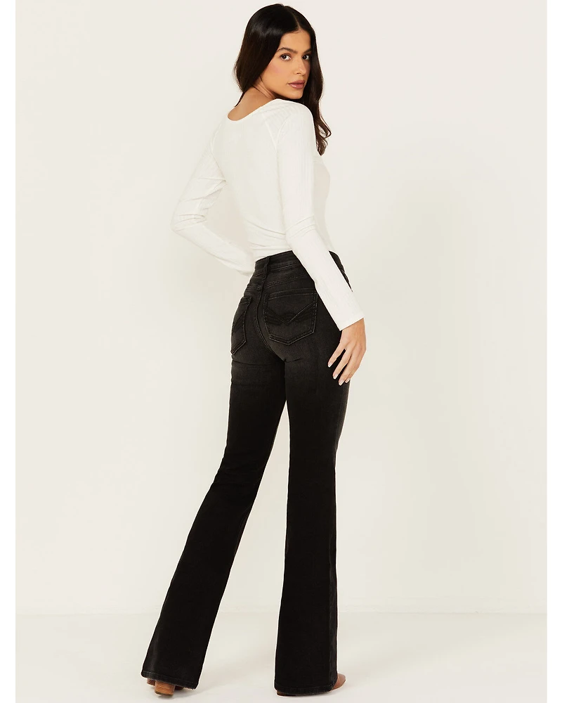 Idyllwind Women's Shadow Lane Mid Rise Debbie Stretch Bootcut Jeans