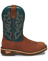 Justin Men's Resistor Western Work Boots - Composite Toe