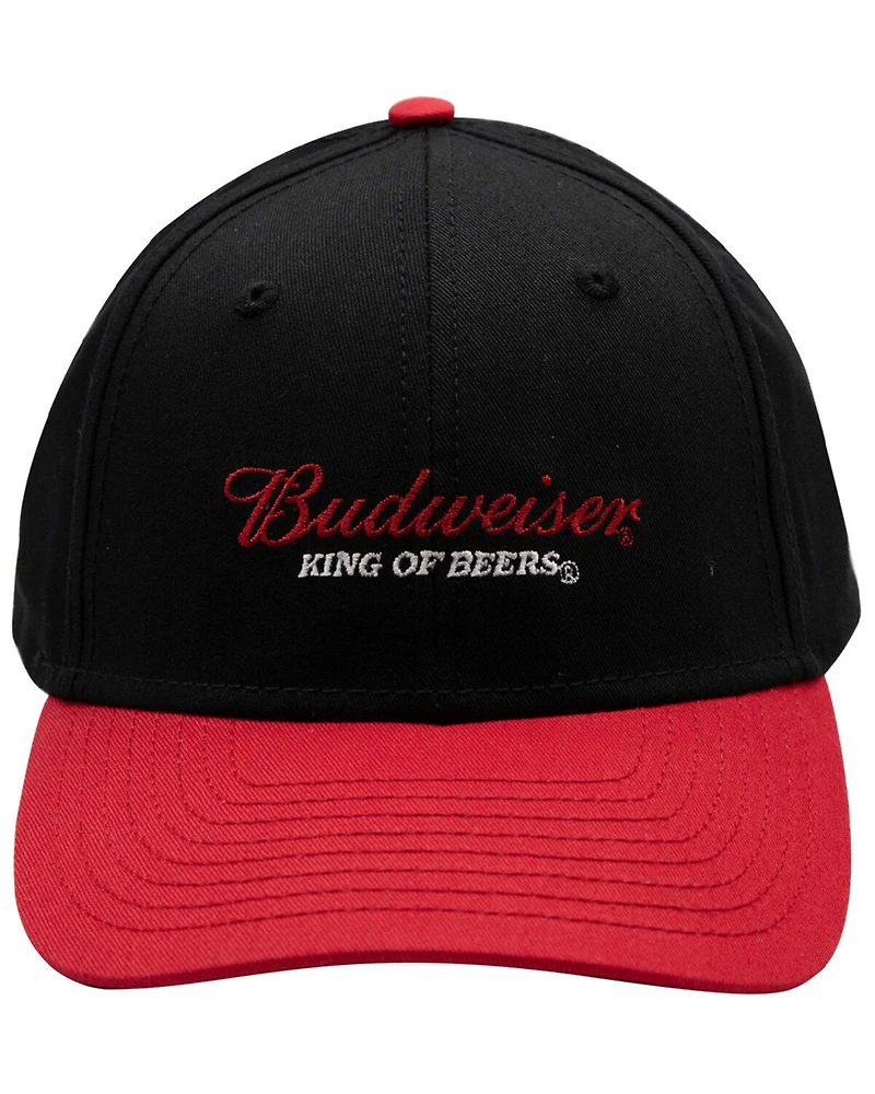 H Bar C Men's Budweiser Logo Embroidered Ball Cap