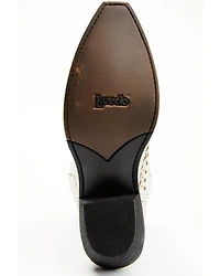 Laredo Women's Bone Embellished Booties - Snip Toe