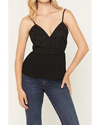 Shyanne Women's Crochet Bustier Top