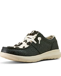 Ariat Women's Hair-On Tooled Hilo Casual Shoes - Moc Toe