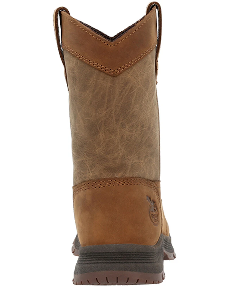 Georgia Boot Boys' Athens Superlyte Work Boots - Moc Toe