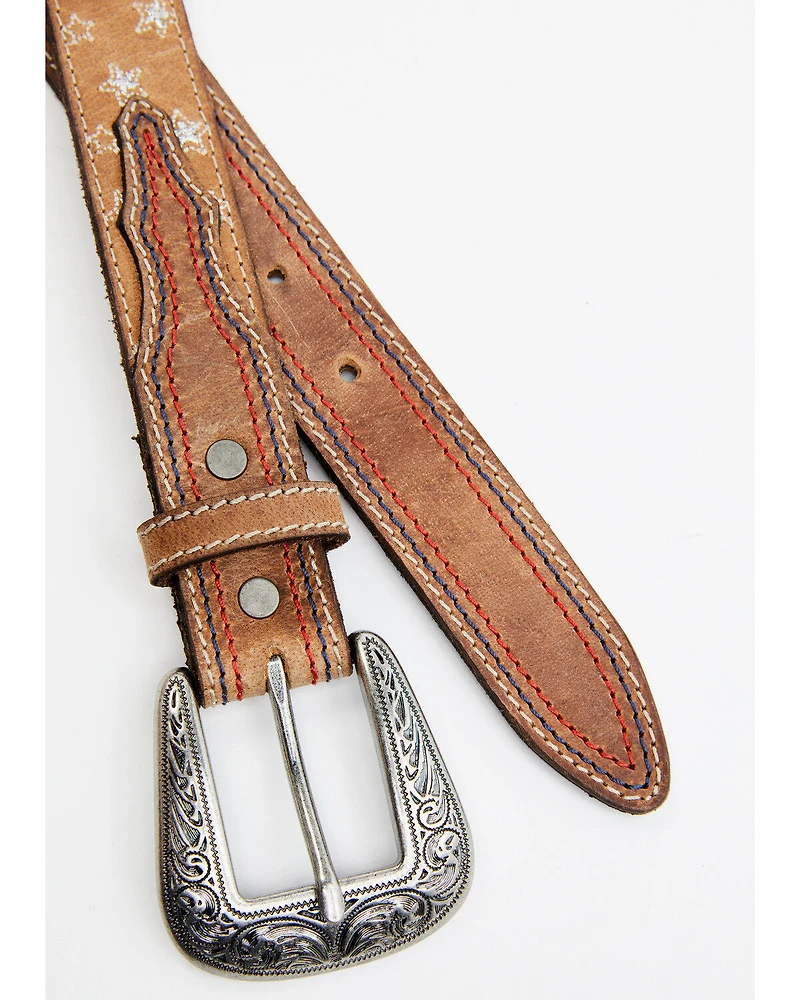 Shyanne Girls' Star Struck Leather Belt