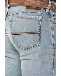 Ariat Men's M7 Linda Ray Light Wash Slim Straight Pro Series Performance Denim Jeans