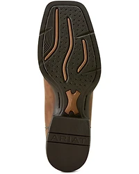 Ariat Men's Sport Steer Skull Performance Western Boots - Broad Square Toe