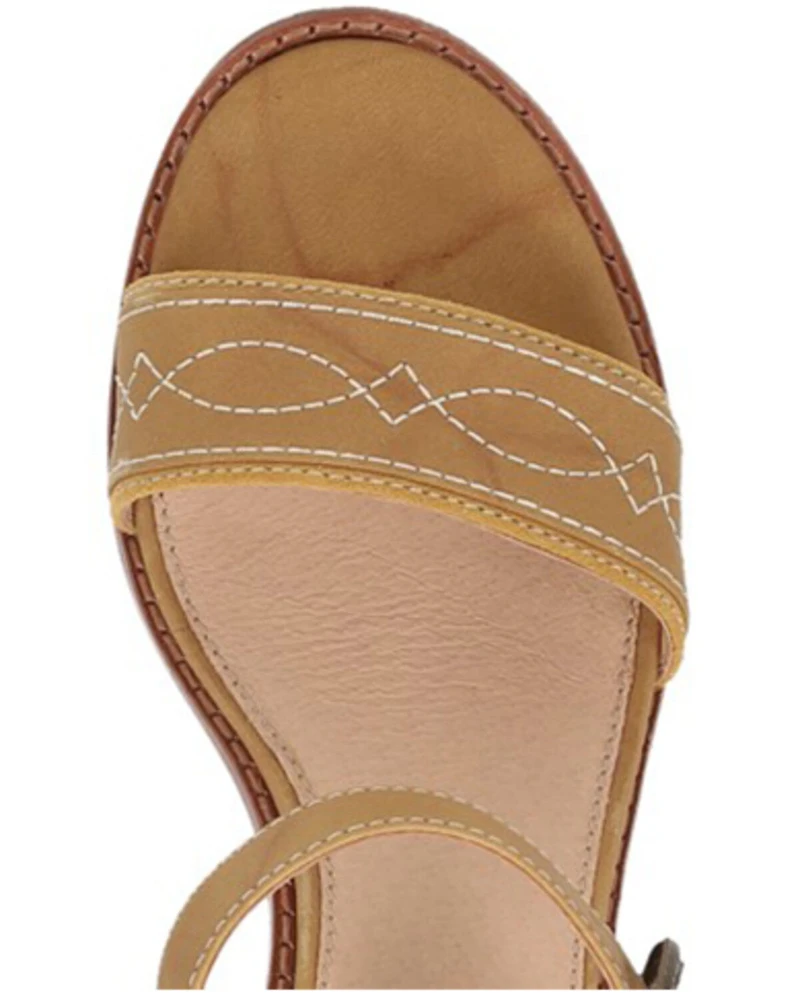 Frye Women's Pipa Woodstock Platform Sandal