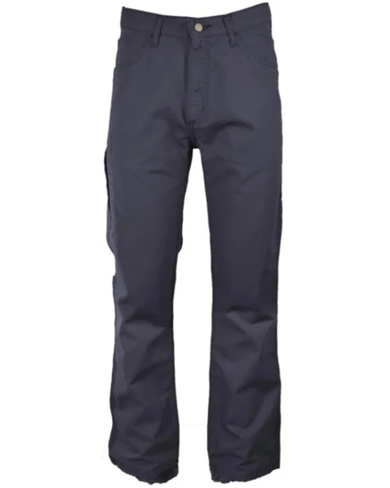 Lapco Men's FR Mid Rise Relaxed Straight Canvas Work Pants