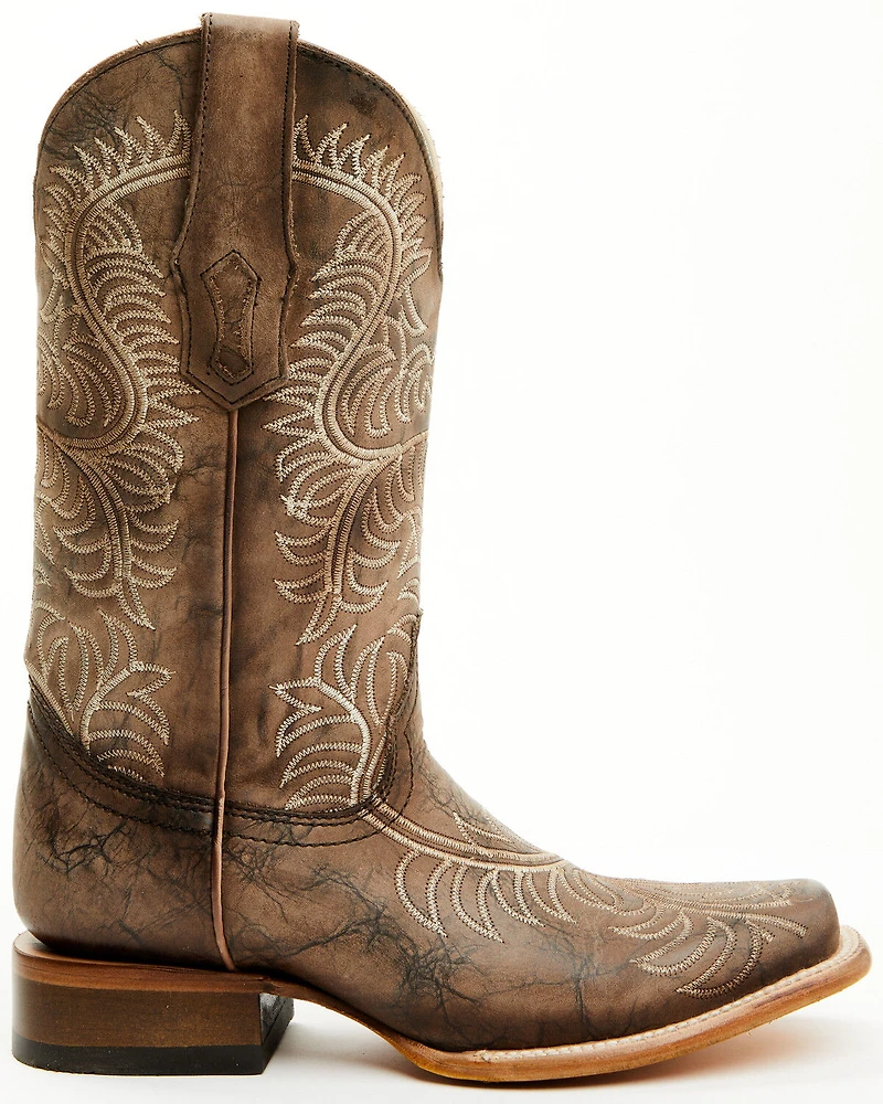 Corral Women's Embroidered Western Boots - Square Toe