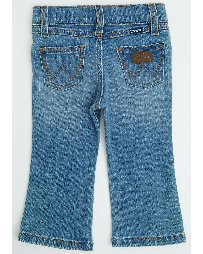 Wrangler Infant Boys' Light Wash Straight Stretch Denim Jeans