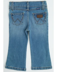 Wrangler Infant Boys' Light Wash Straight Stretch Denim Jeans