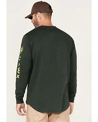 Hawx Men's Logo Graphic Work T-Shirt