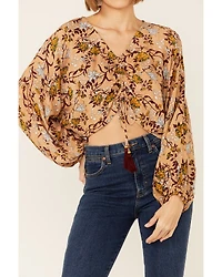 Z&L Women's Marigold Crop Top