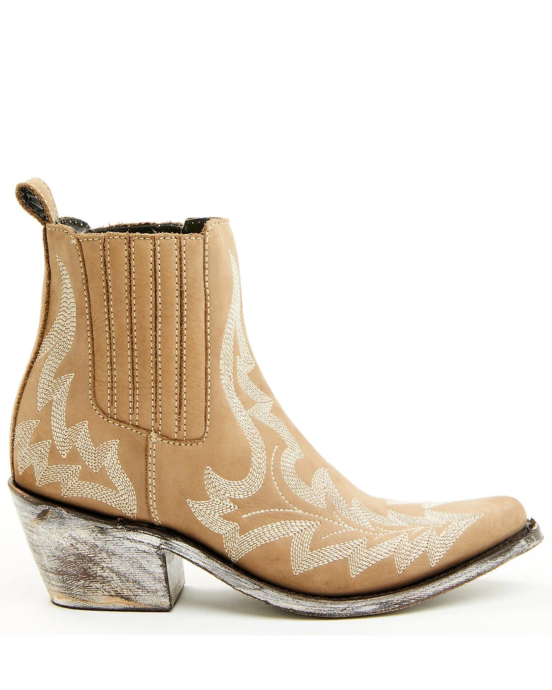 Liberty Black Women's Simone Classic Western Booties - Round Toe