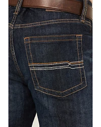 Cody James Men's Night Hawk Wash Wyatt Slim Bootcut Stretch Denim Jeans - Tall