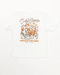 Cody James Toddler Boys' Western Spirit Short Sleeve Graphic T-Shirt