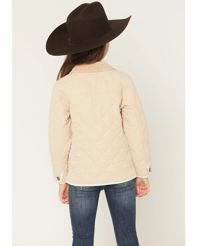 Shyanne Girls' Lilbet Quilted Snap Jacket