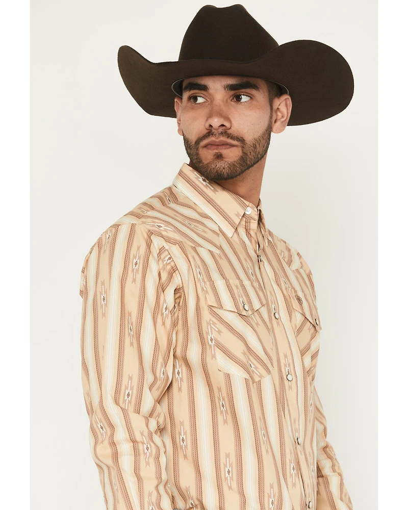 Ariat Men's Tommy Southwestern Print Long Sleeve Snap Western Shirt