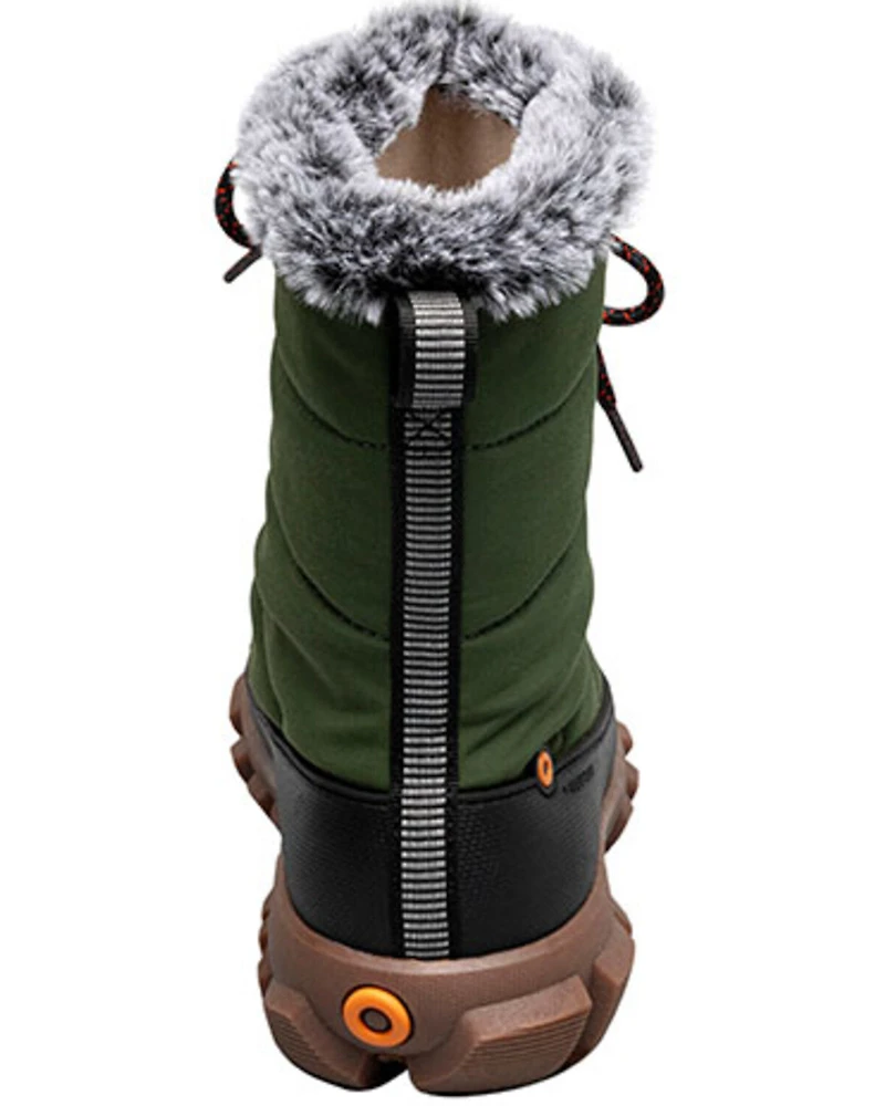 Bogs Women's Cedar Quilt Lace Waterproof Boots - Round Toe