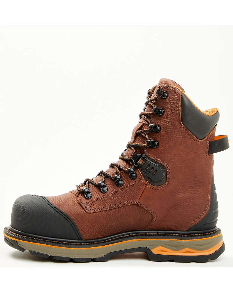 Hawx Men's 8" Enduro Heavy Industrial Lace-Up Waterproof Work Boots - Composite Toe