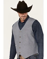 Cody James Men's St Louis Herringbone Vest